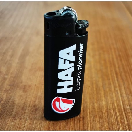 briquets mini BIC black édition HAFA Pionnier - barquette de 50