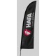Kits drapeaux flamme- HAFA L'esprit Pionnier