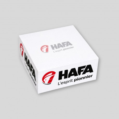 Bloc cube papier Hafa 2026